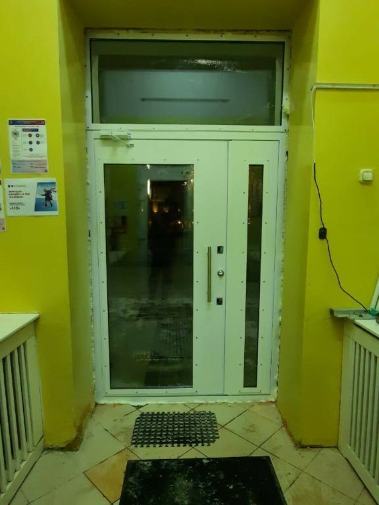 Металлическая входная дверь для школы №232 г. Москва