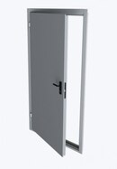 Противопожарная дверь (дверной блок) EI60 класса огнестойкости 880x2050 мм
